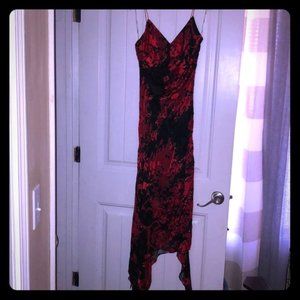 Tiffany Designs Red and Black party dress